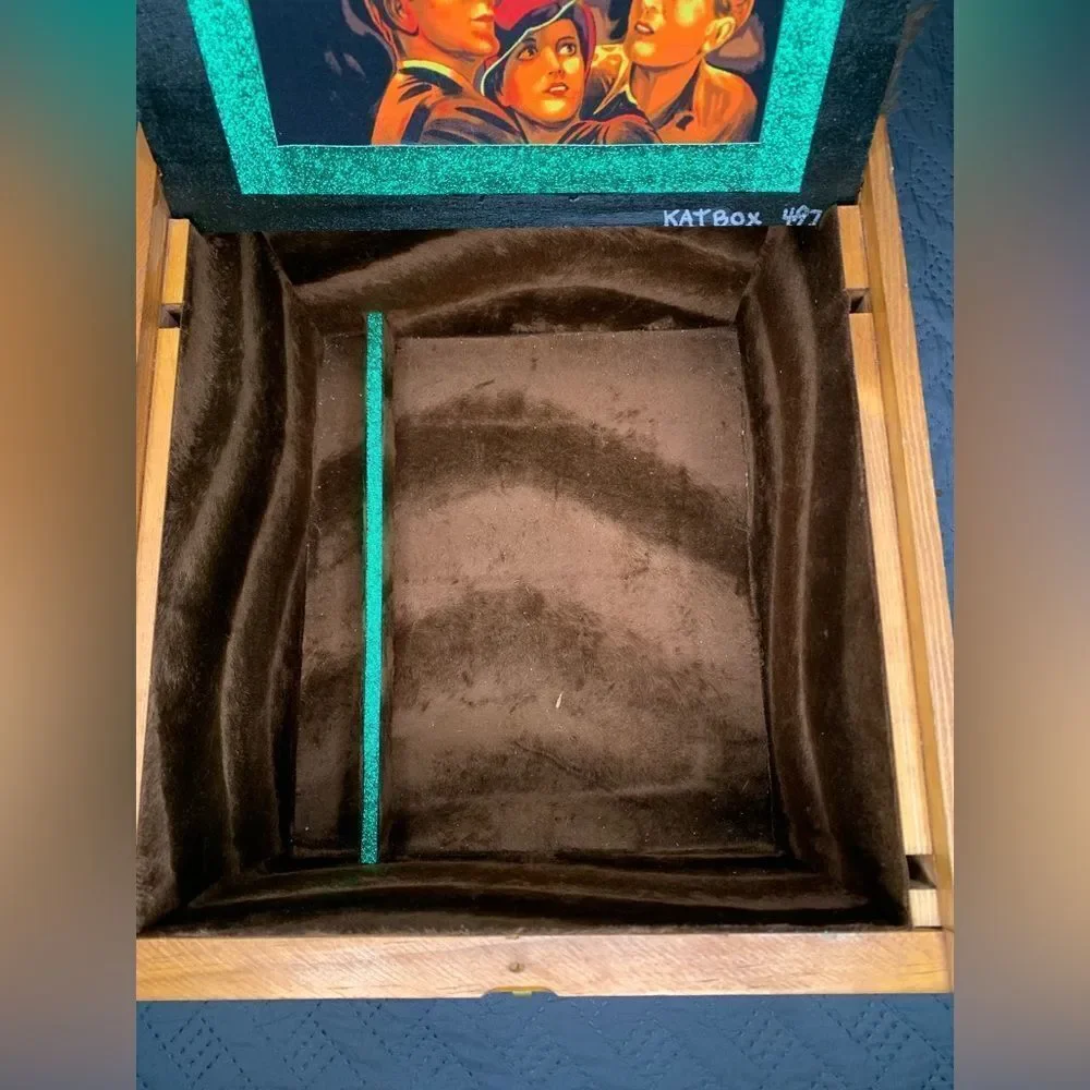 One of a kind “The Mummy” Cigar Box